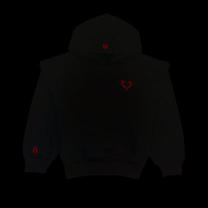 Crimson Black - HOUND Hoodie